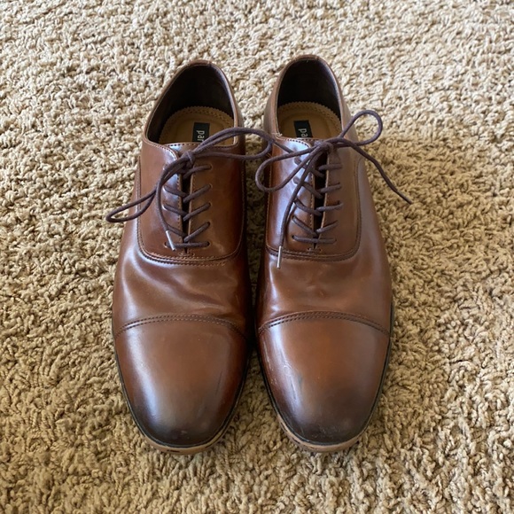 Parker & Sky brown dress shoes size 10 men’s - Picture 1 of 5